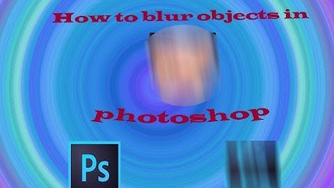 How to blur faces in photoshop