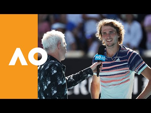 Alexander Zverev: "It feels awesome!" | Australian Open 2020 On-Court Interview QF
