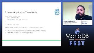MariaDB Temporal tables - Federico Razzoli - MariaDB Server Fest 2020