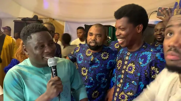 SEE HOW KAMO STATE & APA KUFOR SURPRISE ODULADE ADEKOLA AT HIS FATHER FINAL BURIAL RECEPTION IN ABK 