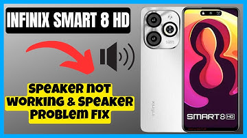 Speaker not working & Speaker Problem Fix  infinix Smart 8 HD || How to solve speaker issues