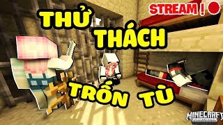 REDHOOD STREM THỬ THÁCH 24 GIỜ TRỐN THOÁT KHỎI NHÀ TÙ BẰNG CÔNG NGHỆ AN NINH TRONG MINECRAFT