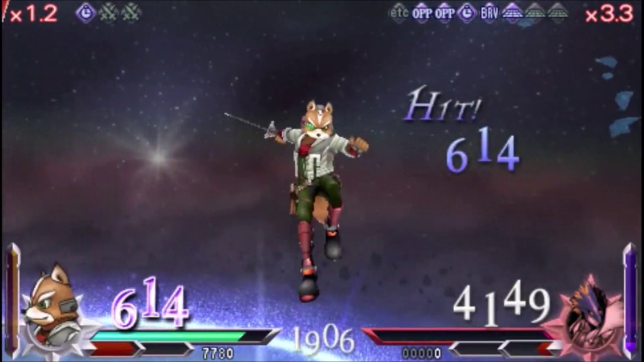 Dissidia Duodecim (mod) Fox Mccloud vs Beelzemon