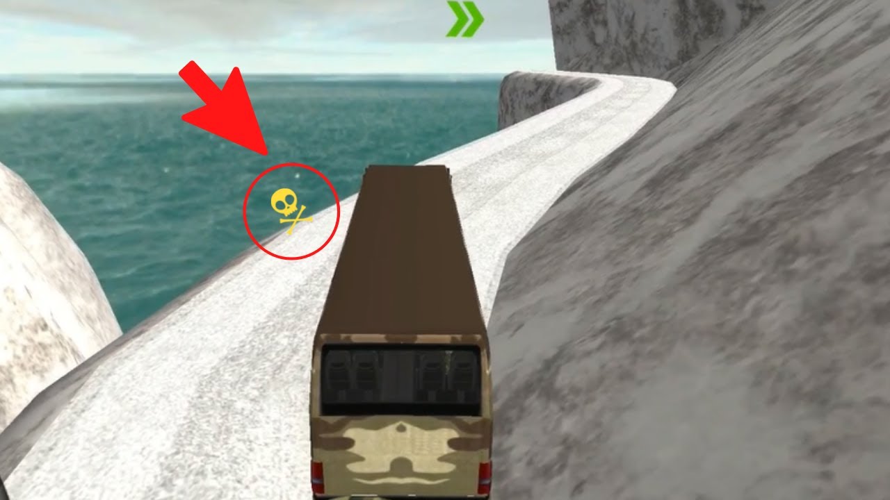 Realistic Army Bus Driving | Risky Driving On Mountain | Military Simulation Game | Android Gameplay