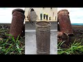 Restoration WWII German Gas Mask Container Box.