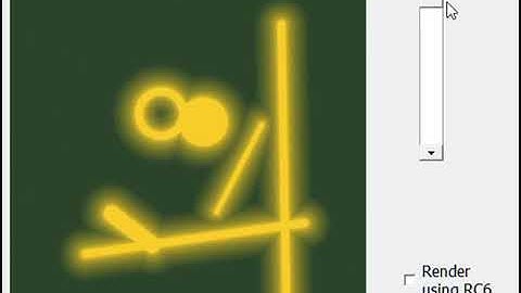 Drawing with Signed Distance Function SDF