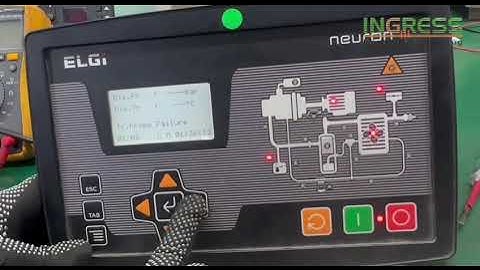 REPAIR ELGI AIR COMPRESSOR CONTROLLER NEURON III | INGRESS MALAYSIA