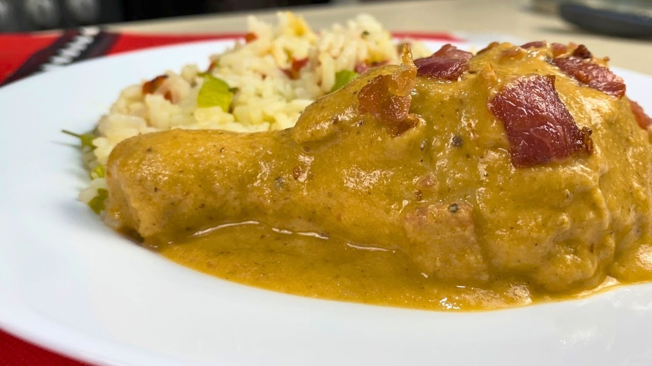 Como Preparar EL MEJOR Pollo en Salsa de Almendras !