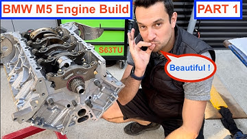 BMW F10 M5 Engine Build - Part 1 - The Crankshaft S63TU