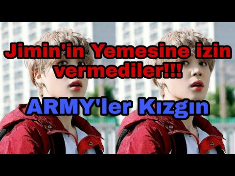 Jimin'in Yemesine İzin Vermediler!!! ARMY'LER Kızgın!!! Jimin Neden Yemek Yemedi???