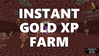 Minecraft Elegance: Instant Gold XP Farm, 360 gold blocks/hour (Java 1.13*-1.20) screenshot 3