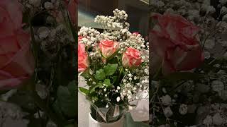 Beautiful powder pink and white combo flowers for the donning table or your next cake #blushbouquet