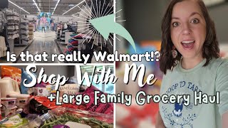 Large Family GROCERY HAUL | WALMART Haul | Meal Plan