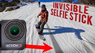DJI Action 4 Invisible Selfie Stick MODE! 😱 screenshot 1