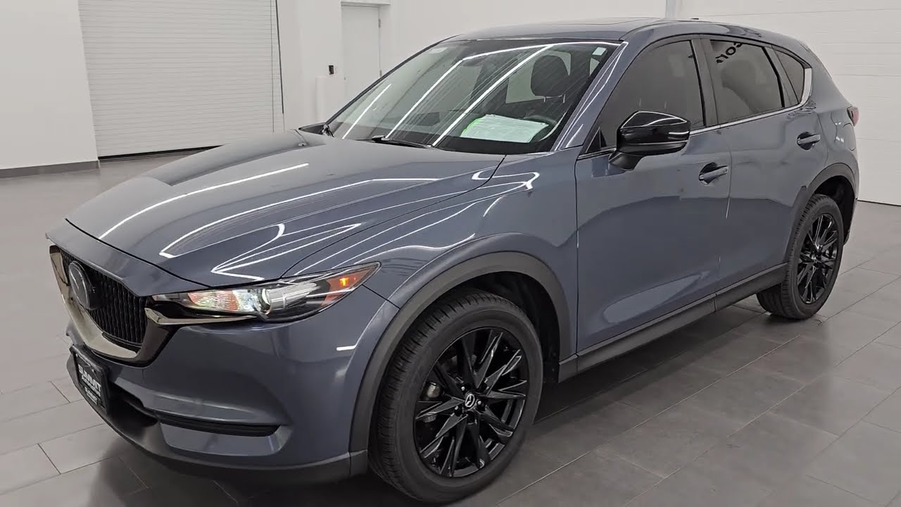 2021 MAZDA CX-5 CARBON EDITION AWD IN POLYMETAL METALLIC 4K
