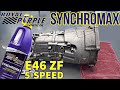 Royal Purple Synchromax oil change in a BMW ZF transmission. Performance transmission fluid review