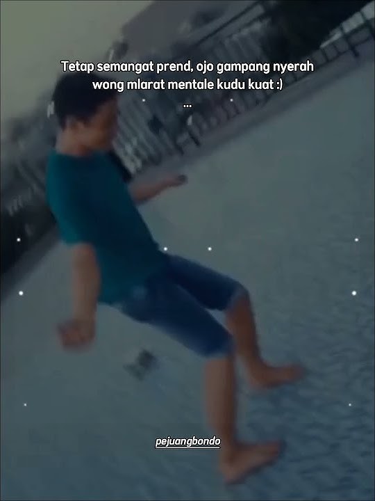 QUOTES JAWA || WONG MLARAT MENTALE KUAT😅