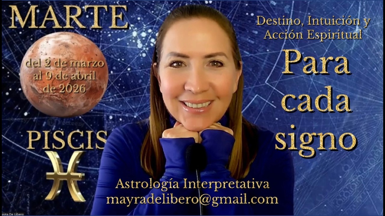 Marte en Piscis... Cambiarán tus decisiones... #astrología