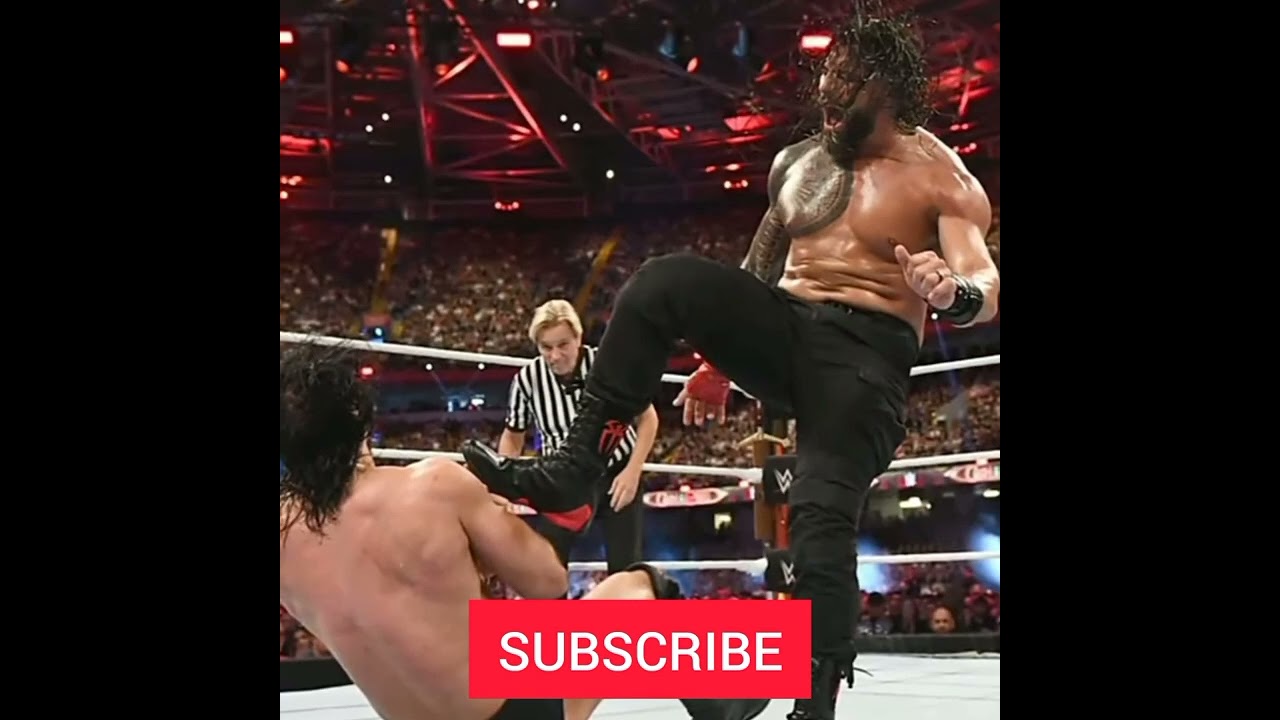 Roman Reigns Vs Drew McIntyre #shorts