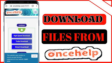 How to download files from oncehelp | oncehelp se file kaise download Kare | how to download