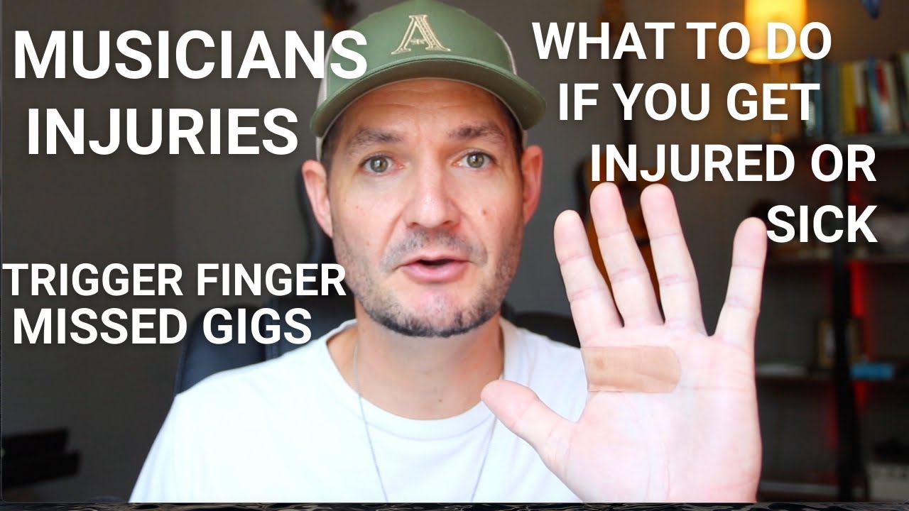 Musicians Injuries: What To Do If You're Injured or Sick - Trigger Finger - How To Get Help - Grants