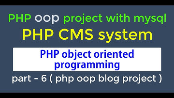 #6.  php oop blog project ( dummy category data insert )