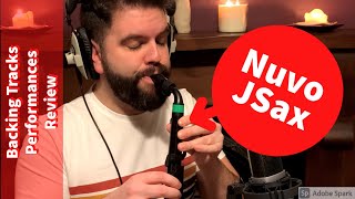 2.0 NUVO JSAX - REVIEW, BACKING TRACKS, PERFORMANCES