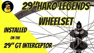 Haro Legends 29" BMX Wheelset on GT Interceptor / ProSeries Install & Review