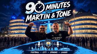 Thumbnail for 90 MINS WITH MARTIN AND TONE #mcfc #mancity #ipswichtown #premierleague #itfc