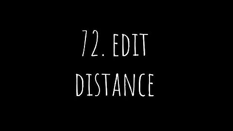 leetcode72 edit distance