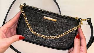 Anne Klein Mini Clutch w/ Swag Chain Honest Review - How Much Does It Fit?