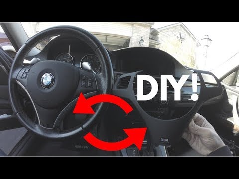  ¡Cómo reemplazar la moldura del volante de tu BMW!  ¡Bricolaje!