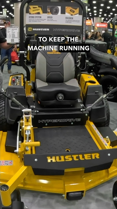 HUSTLER HYPERDRIVE #lawncare #hustlerturf