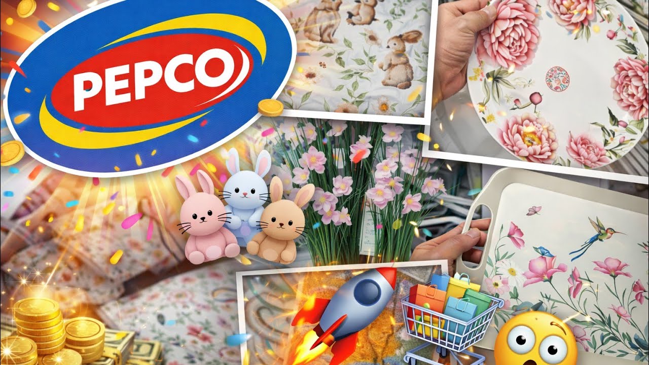NOWA DOSTAWA W PEPCO! 🐰🌼 Piękne dekoracje i dodatki