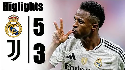 Real Madrid vs Juventus 5-3 - All Goals & Highlights - 2025