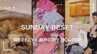 WEEKLY LAUNDRY ROUTINE | Wash, Fold, Repeat | Aqua_diva