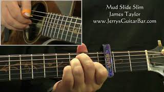 How To Play James Taylor Mud Slide Slim (intro only) chords