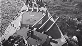 How the main armament of an Iowa-class battleship works - 1955