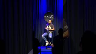 First ever post-show QnA at a live event. And one if the very first questions was on 'Crowd Work' 😅
