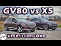 2020 BMW X5 vs 2021 Genesis GV80