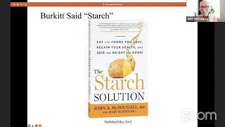 Dr. John McDougall's Mentors - Starch Based Diets Aren't New