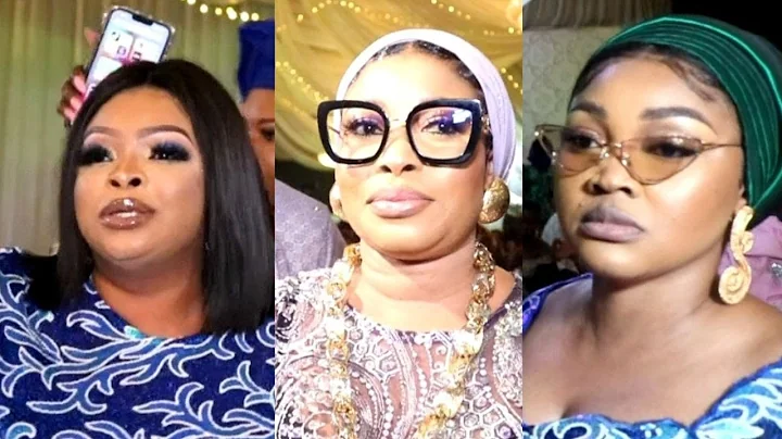 MERCY AIGBE,DAYO AMUSA,LIZZY ANJORIN AND HER HUSBAND SHUTDOWN SEYI EDUN TWINS NAMING CEREMONY