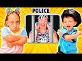 MC Divertida e Baby JP fingem brincar de ser policiais e prendem o ladrão de doces