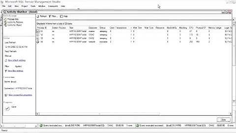 SQL Server  Working with Locks