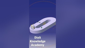 Slide Curve Joint In catia #dmu #catia #slidecurve #cad