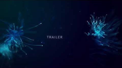 Abstract Aqua Particle