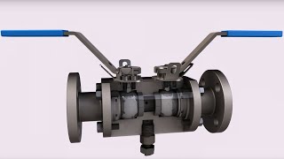SolidWorks Animation: Opening and Closing a Ball Valve
