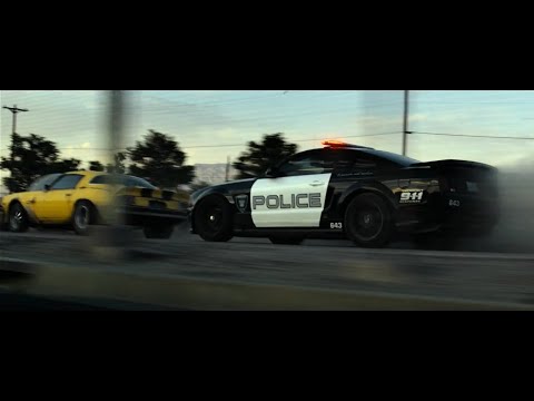 Transformers (2007) Bumblebee vs. Barricade (German/ HD)
