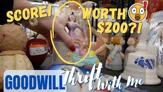 SCORE! Worth 200?! I Had No Idea! | GOODWILL Thrift With Me | Reselling