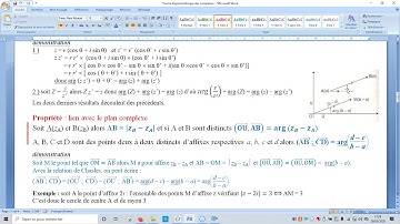 Cours Ts propriétés module argument